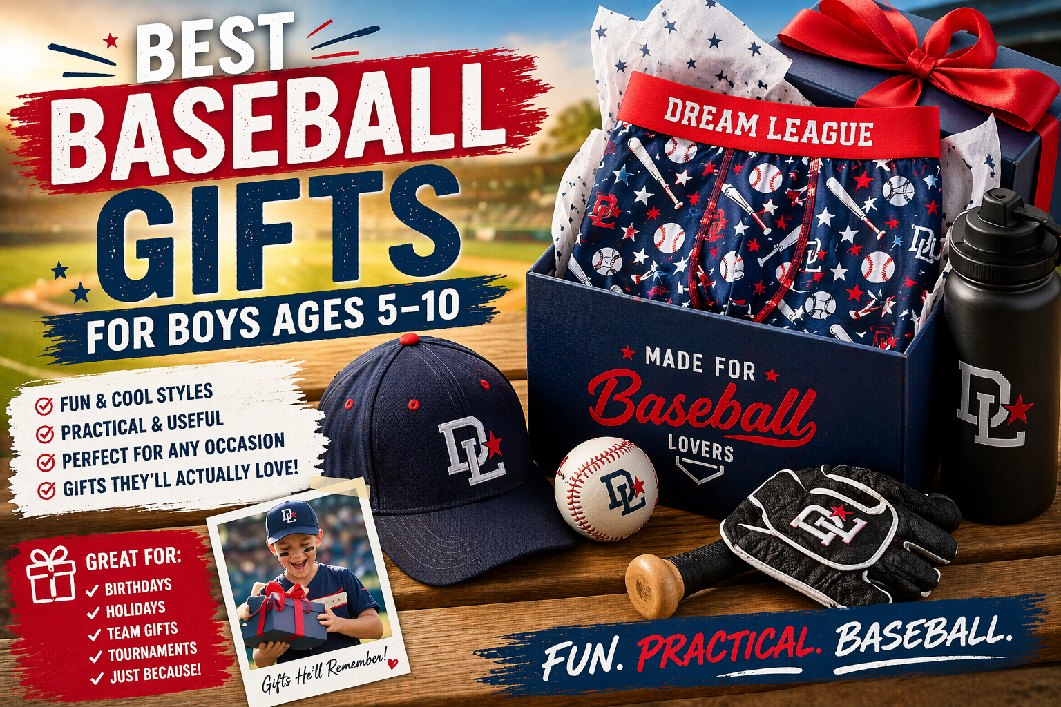 Best Baseball Gifts for Boys Ages 5–10