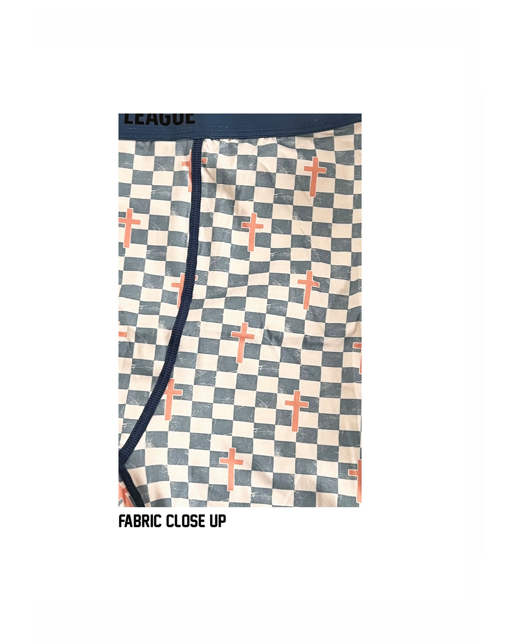 Checkered Cross - Youth Underwear